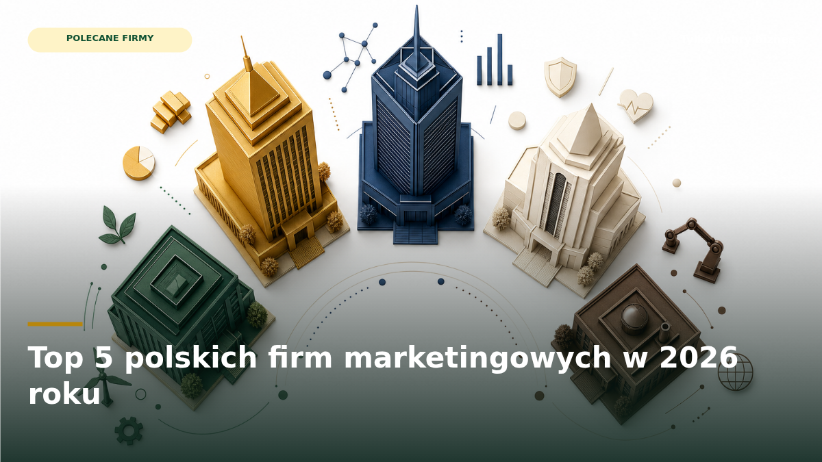 Top 5 polskich firm marketingowych w 2026 roku — subiektywny przegląd