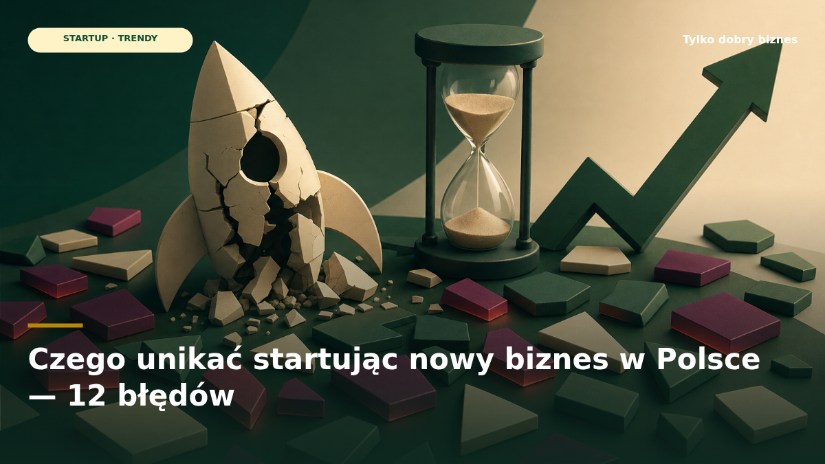 12 błędów przy starcie biznesu w Polsce — kompletny przewodnik 2026